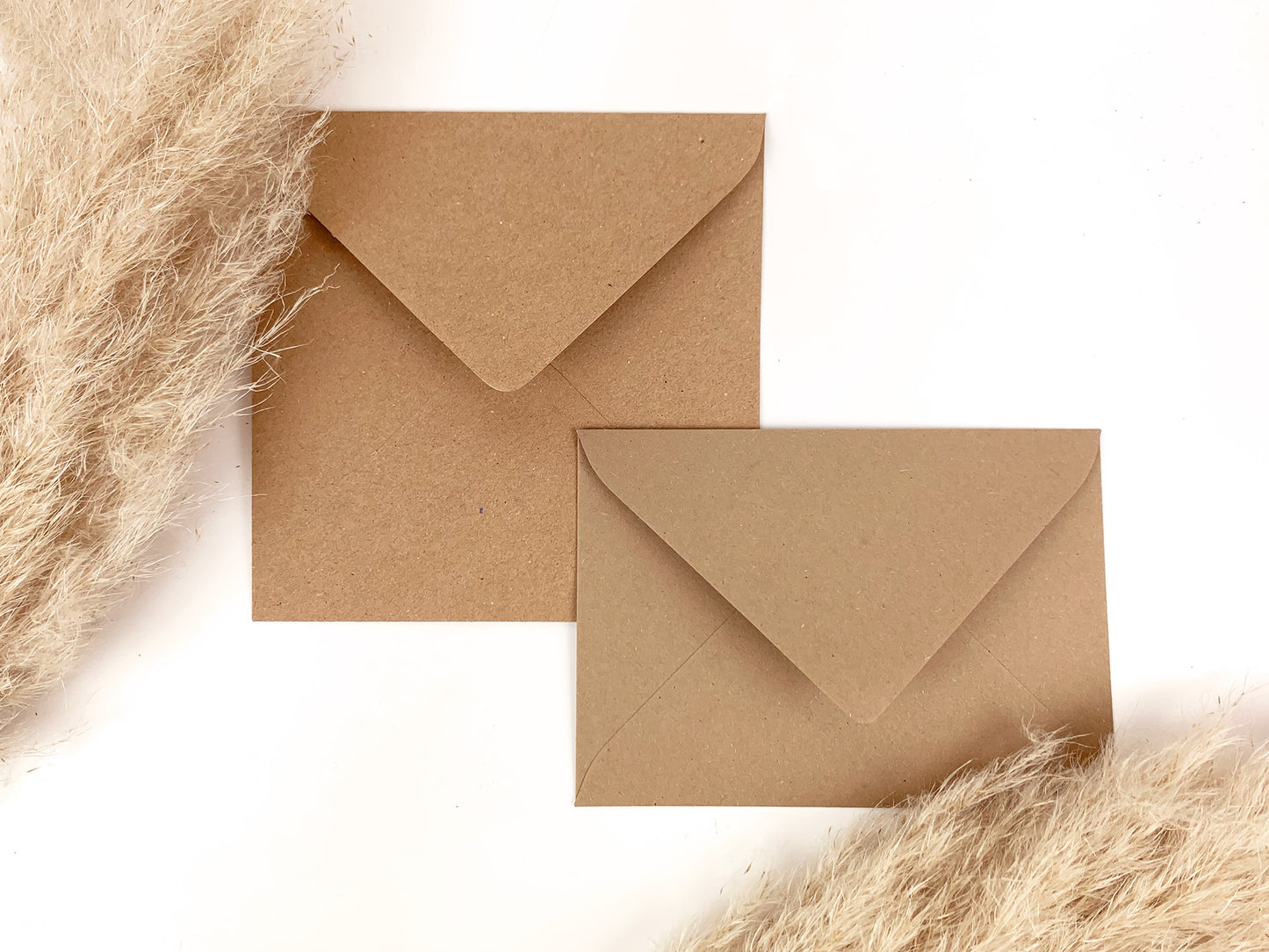 Briefumschlag * Postkartengröße DIN C6 und Quadrat 155 x 155 mm