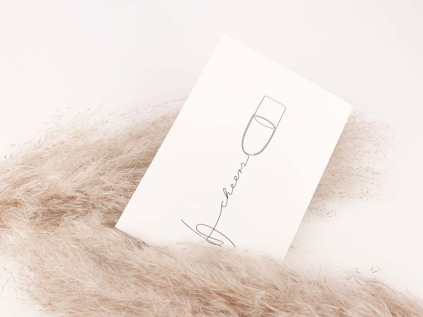 Postkarte * cheers