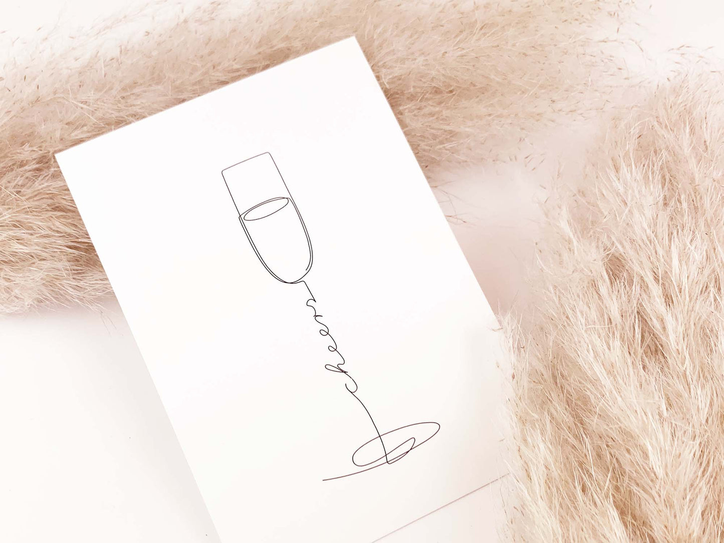Postkarte * cheers