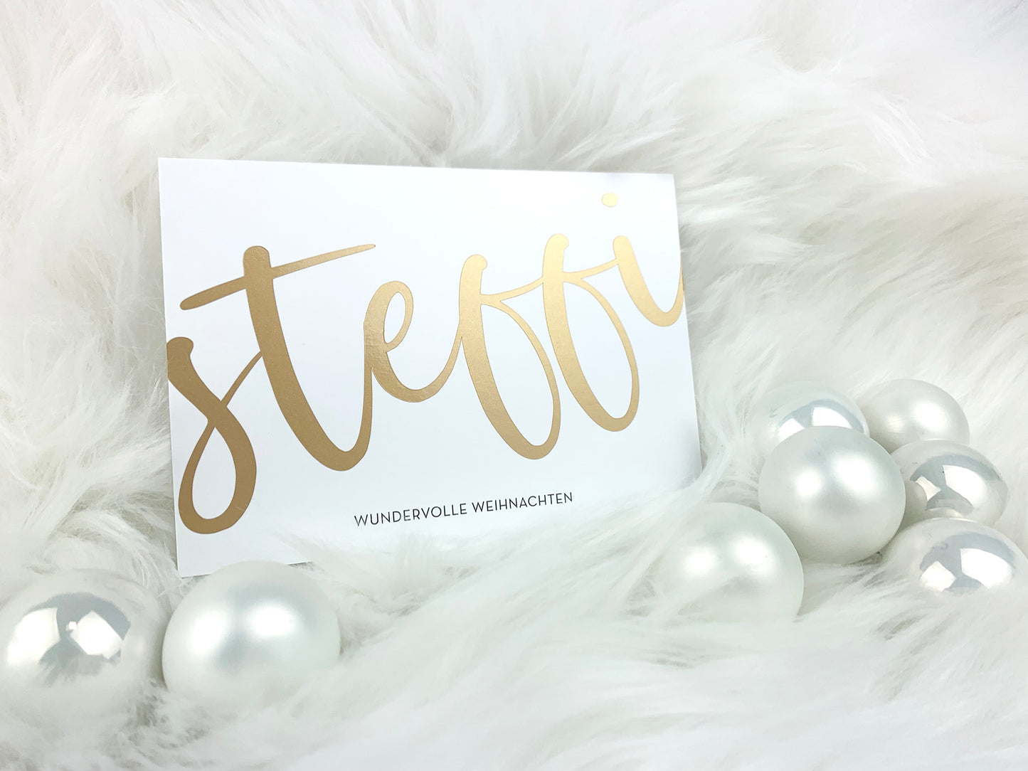 Personalisierte Namenskarte * Weihnachten