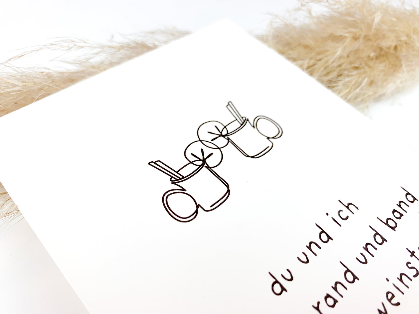 Postkarte * Glühweintime