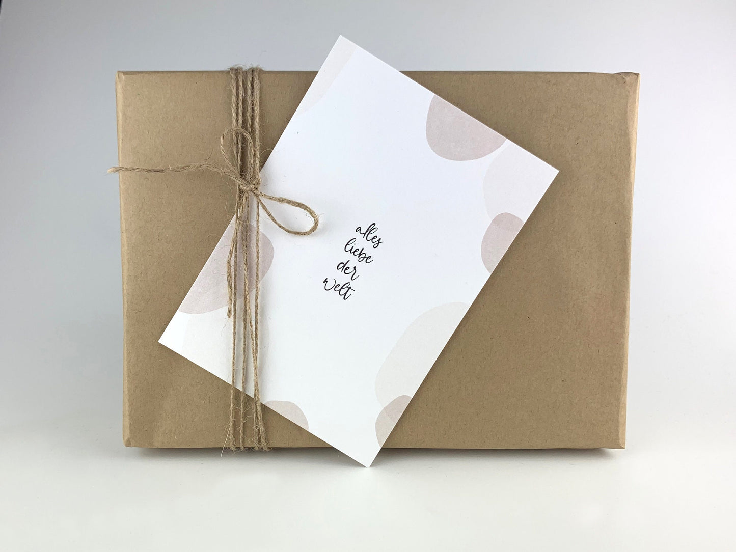 Grußkarte * alles liebe der welt