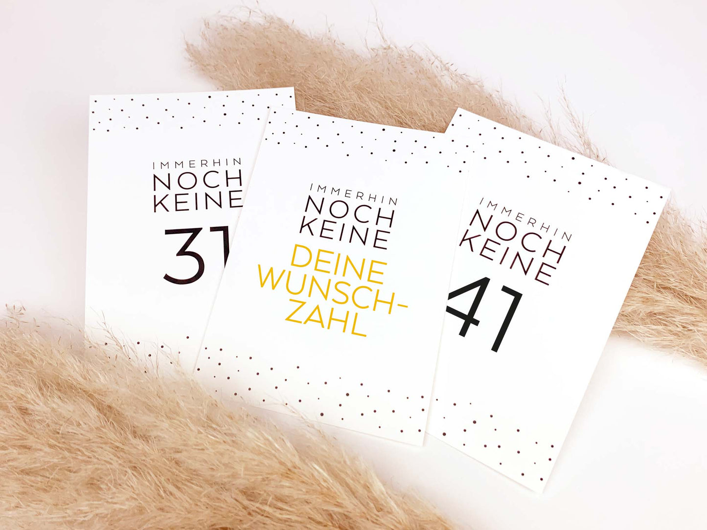 Geburtstagskarte * Immerhin noch keine ...