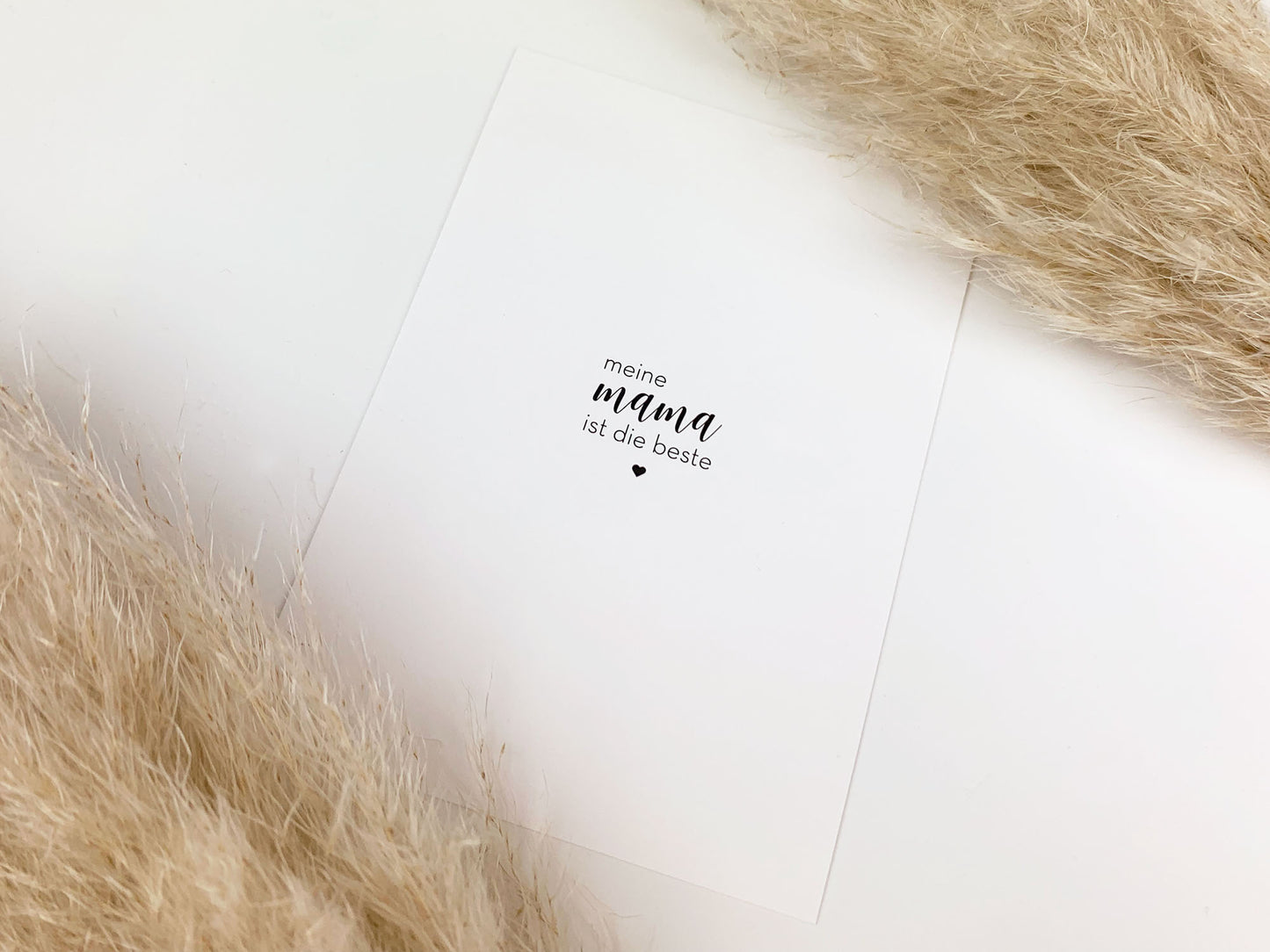 Muttertagskarte * Meine Mama ist die Beste