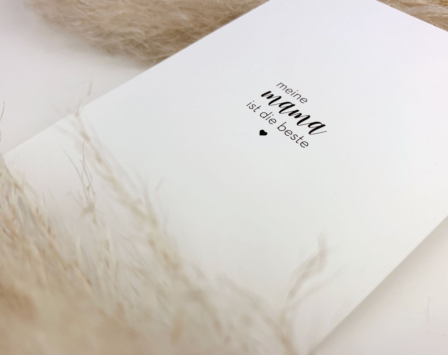 Muttertagskarte * Meine Mama ist die Beste