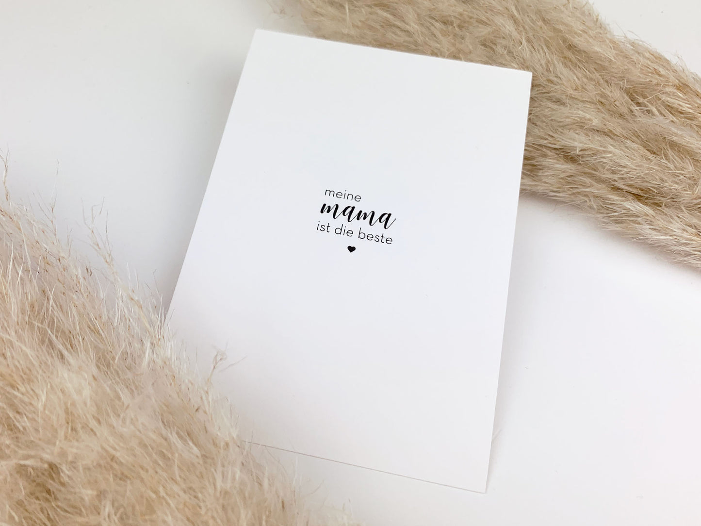 Muttertagskarte * Meine Mama ist die Beste