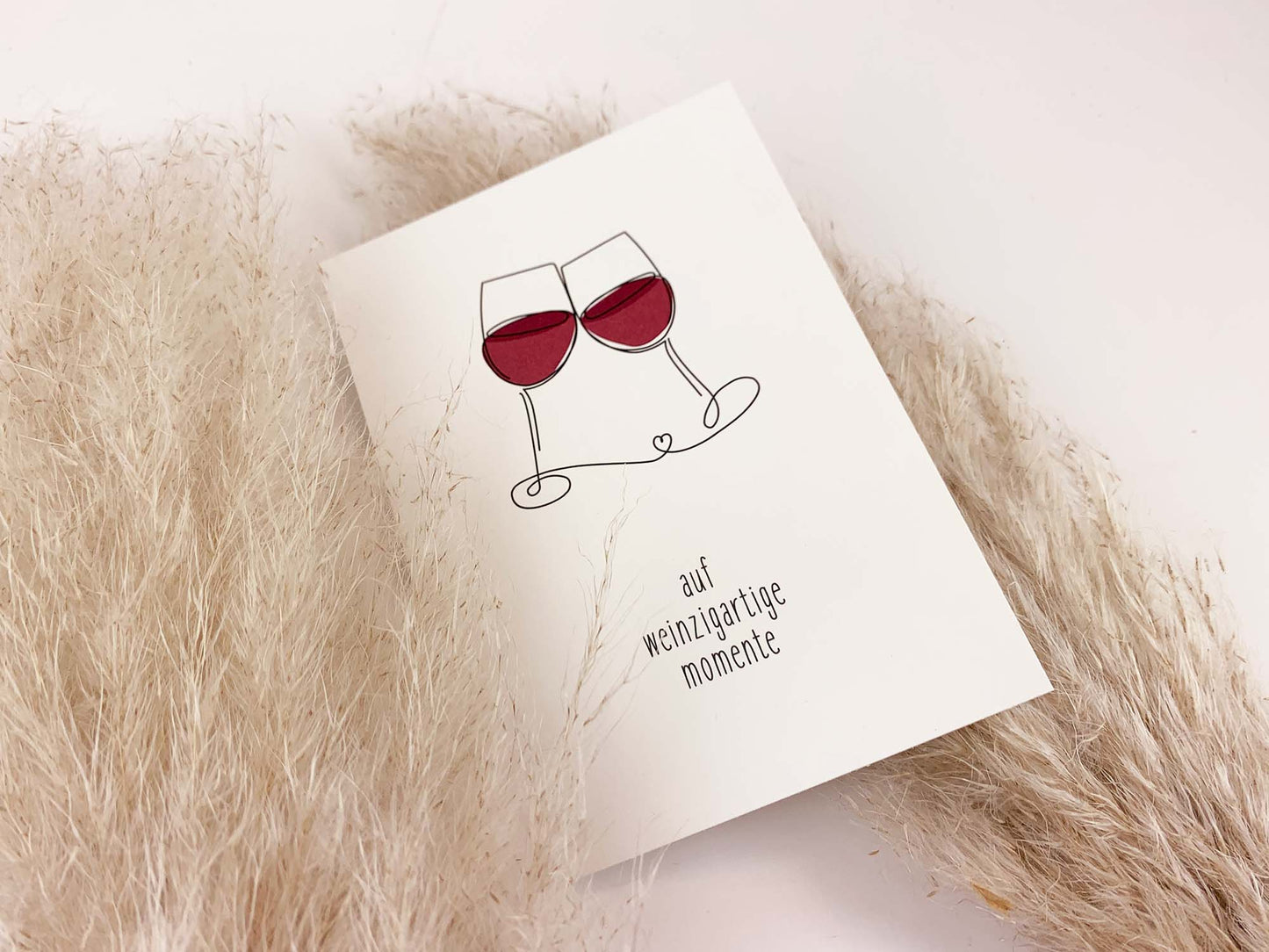 Postkarte * weinzigartig