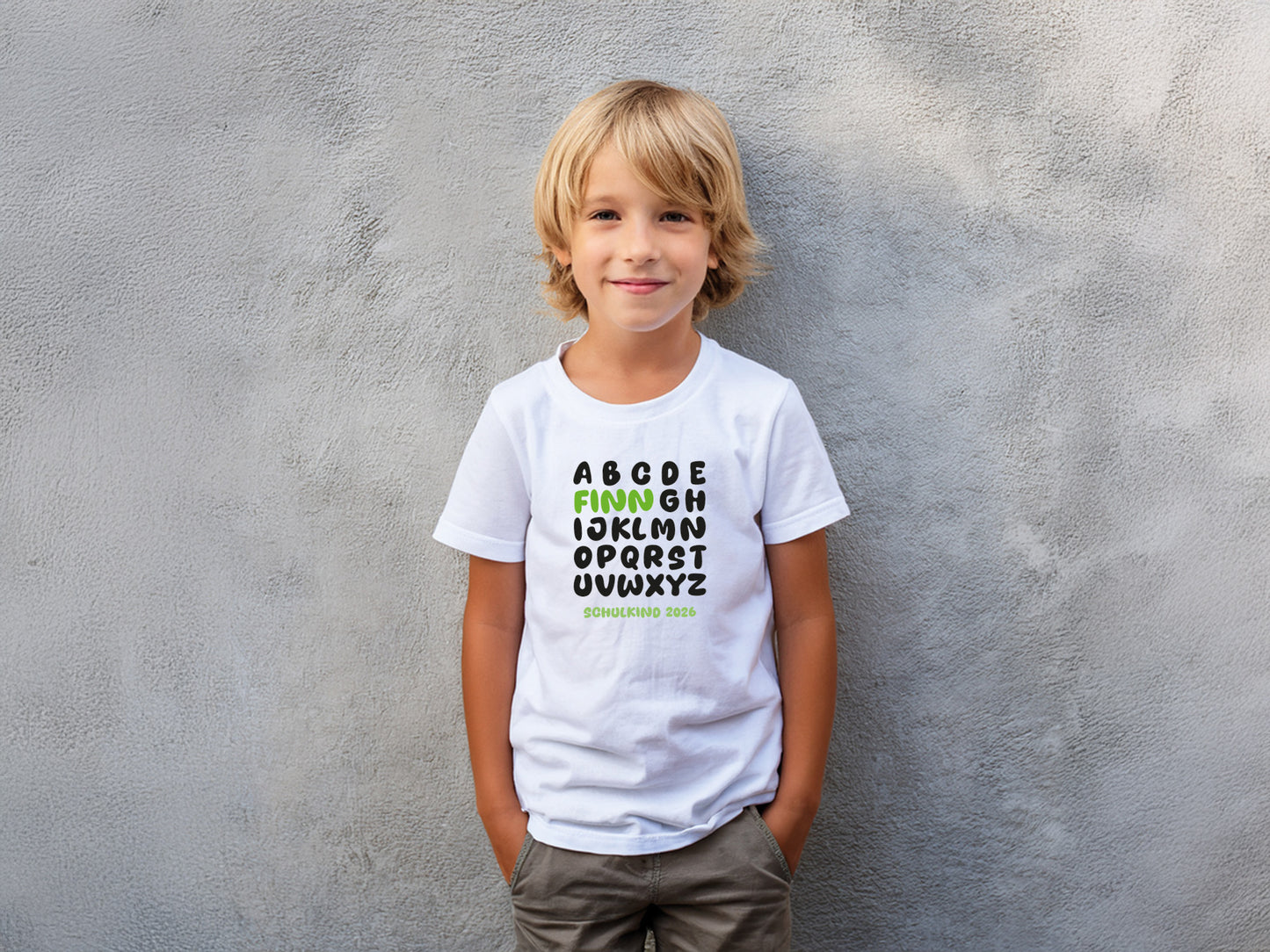 Schulkind Shirt * ABC