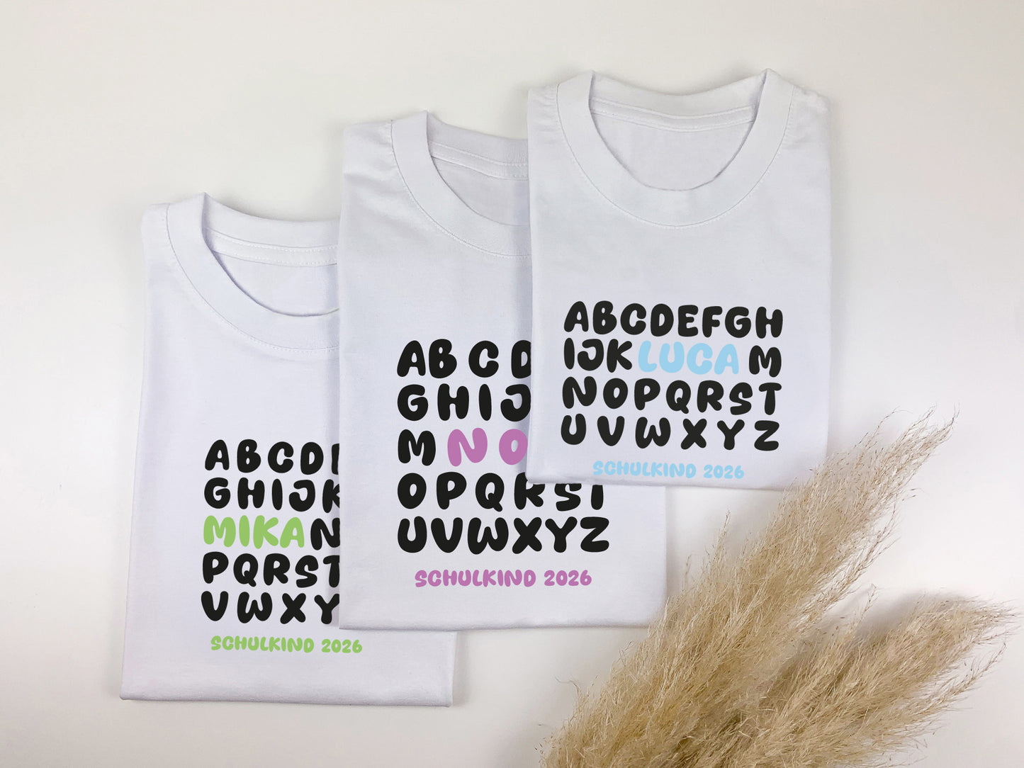 Schulkind Shirt * ABC
