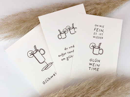 Postkarte * Glühweintime