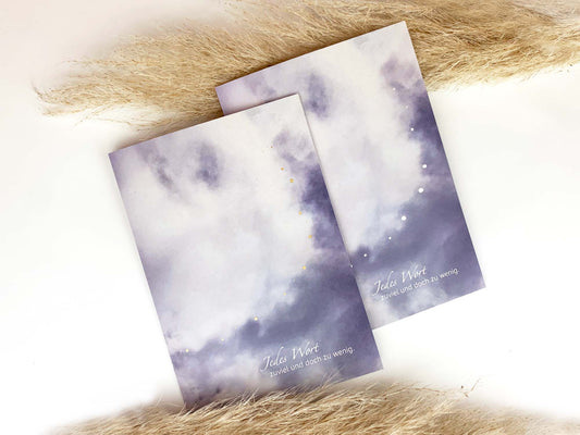 Trauerkarte, Beileidskarte * Jedes Wort ...