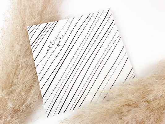 Geburtstagskarte * Alles Gute