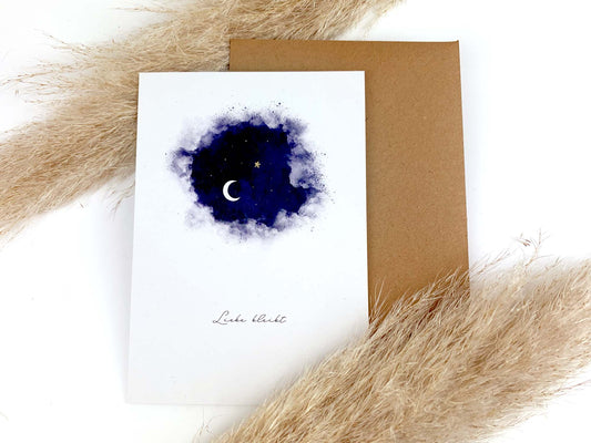 Trauerkarte, Beileidskarte * Liebe bleibt